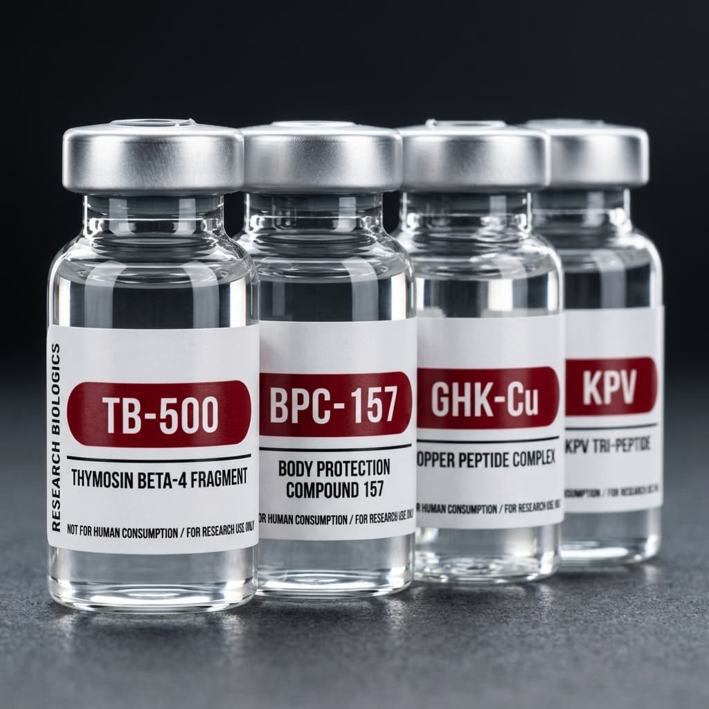 Klow Blend (TB-500 10mg + BPC-157 10mg + GHK-Cu 50mg + KPV 10mg)